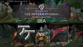 GREAT COME BACK - TEAM TOUGH vs TEAM FALCON -WINNER GOES TO SEA REGION FINALS - QUALIFIER HIGHLIGHTS