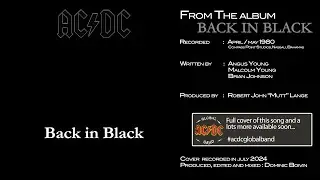 AC/DC - Back in Black (Drum and bass cover)