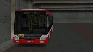 Simt Simulator | Linka 20 - Hlavní nádraží | SOR NB 12