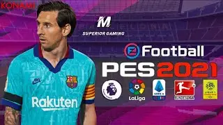 efootball PES 2021 Mobile Terbaru 5.2.0 New Graphics Kits Patch & Logos Updated 2021 Android