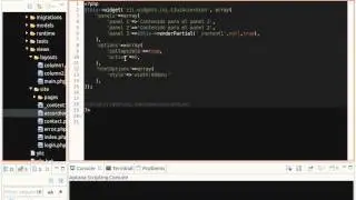 Yii Framework - Accordion Widget