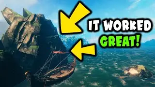 Make a big cave in Mistland! | Valheim