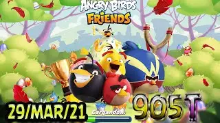 Angry Birds Friends All Levels Tournament 905 Highscore POWER-UP walkthrough