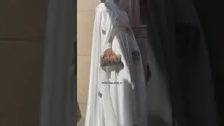 Bridal abaya #modeststyle #muslimclothing #hijab #abayafashion #abaya #fashionstyle #hijabi #hijabi