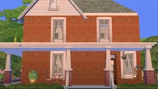 MAKING BUFFALO BILL'S HOUSE FROM SILENCE OF THE LAMBS | Sims 4 Speed Build | No CC