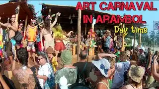 ART Carnaval in Arambol 2024 (Day time in Surf Shack)