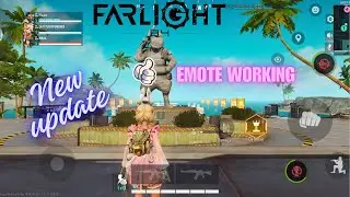 HOW TO ENABLE EMOTE ON FARLIGHT 84  | FARLIGHT 84 | NEW UPDATE FIX