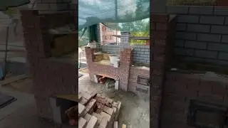 Цвет решает !! #барбекю #стройка #подпишись #строительство #shortvideo #дача #youtube