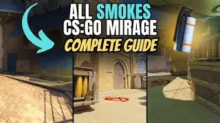 CSGO Pro Smokes on Mirage 2023