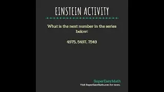 What is the next number in the series?