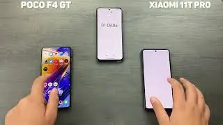 Poco F4 GT VS Xiaomi 11T Pro - First SPEED TEST