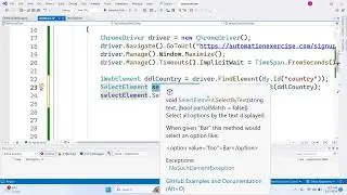 #5 handling select dropdown | 