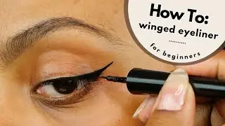 EASY Winged Eyeliner Tutorial | Beginner Friendly :)
