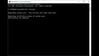 How to run SFC/SCANNOW command using cmd.....