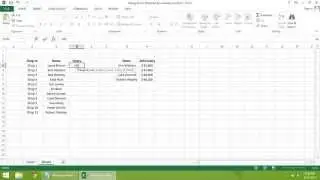 Excel  2013 Tutorial - How to Hide Errors Returned by Lookup Functions