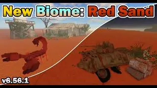 NEW Red Sand Biome on A Dusty Trip! (+ weather stuff)