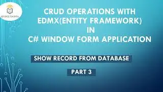 How to Show Record From Database into DataGridView Using Entity Framework in C# in Urdu/Hindi