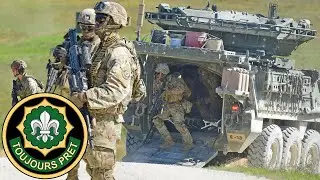 U.S. Army, NATO. The 2nd Cavalry Regiment assaults an objective during exercises in Germany.