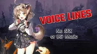 Biscuit - ALL Voice Lines (NO BACKGROUND MUSIC) Nikke Goddess of Victory [ENGLISH]