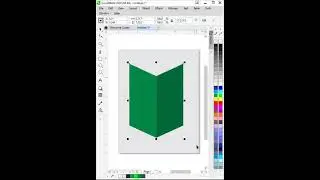 || YouTube Shorts || How To Create Easy Book Logo Design Ideas In CorelDraw 2020