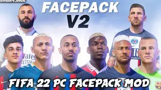 FIFA 22 FACEPACK 2022 V2 FREE DOWNLOAD