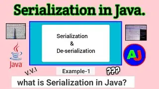 serialization in java | object serialization | serializable interface