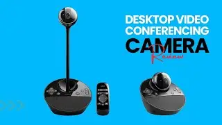 Logitech BCC950: All-in-One Desktop Video Conferencing Solution! | Video Conferencing Camera Review!