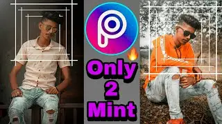 PicsArt New Creative Photo Editing I PicsArt Editing Tutorial | PicsArt Photo Editing