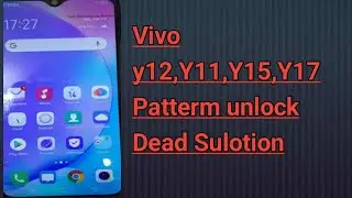 Vivo Y12 Dead After Unlock Problem Solution