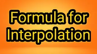 Interpolation method (by- Abhishek Varshney),in hindi.