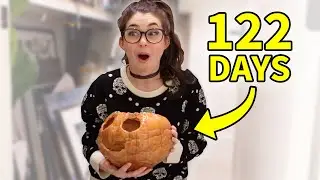 Resin-Covered Pumpkin After 122 Days