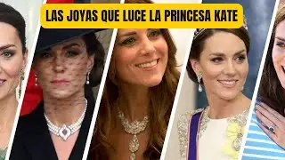 JOYAS de #katemiddleton un vistazo a su elegante colección, algunas prestadas y otras regaladas