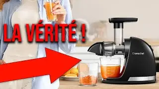 AMZCHEF - Meilleur Extracteur de Jus de Fruits et Légumes 2023 (Avis Honnête)