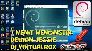 cara install debian 8.1 di virtualBox