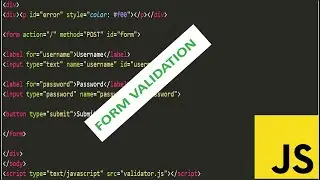JavaScript Form Validation | JavaScript Example | JavaScript Input type click event Button