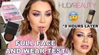 ONE BRAND MAKEUP TUTORIAL USING ONLY HUDA BEAUTY AND TESTING MERCURY RETROGRADE PALETTE