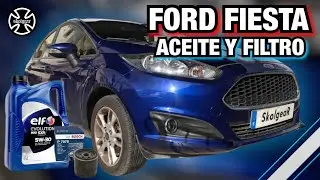 FORD Fiesta | Cambiar ACEITE y FILTRO | Reset Service