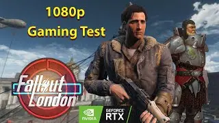 Впервые играю в Fallout London на RTX 3050 (с процессором Ryzen 5500)