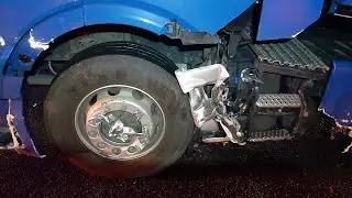 ПОПАЛ В ДТП НА АВТОБАНЕ 🚑🚔 ДАЛЬНОБОЙ ПО ЕВРОПЕ 🇪🇺
