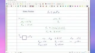 static friction examples