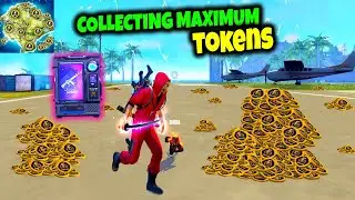 Collecting Maximum Vending Machine TOKENS Challenge | Maximum Token CHALLENGE in FREE FIRE