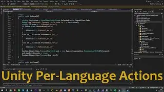 Different Behaviors for Different Languages in Unity