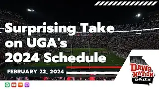 A surprising take about UGA's 2024 schedule