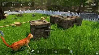 Garden Simulator Gameplay Español 4k 60fps 🎮 PRIMER CONTACTO a relajarse trabajando tu jardin