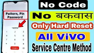 WITHOUT CODE:- VIVO Phone Ka Lock Kaise Tode | Vivo Mobile Ka Lock Kaise Tode {2024 New Update} ||