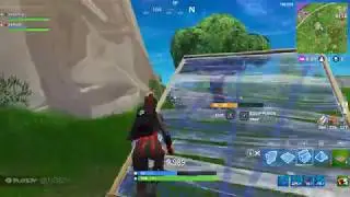 Fortnite | Amazing shot between 2 mountains while moving! 215m