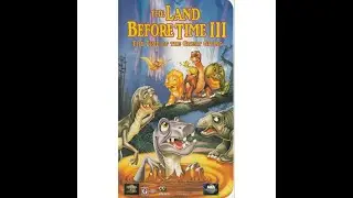 Opening To The Land Before Time III: The Time Of The Great Giving 1995 Demo VHS