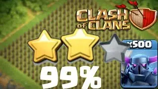 ШОК!НОВЫЙ ПРИАВАТНЫЙ СЕРВЕР!500 ПЕКК ПРОТИВ БАЗЫ ТЕСЛ! CLASH OF CLANS