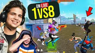 TUFAN FF 1VS8 GAMEPLAY || GARENA FREE FIRE || ‪@NonstopGaming_‬
