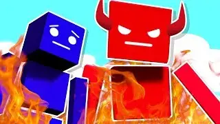 I FORCED A Ragdoll To Survive A DEATH RUN in HELL In Fun With Ragdolls: The Game